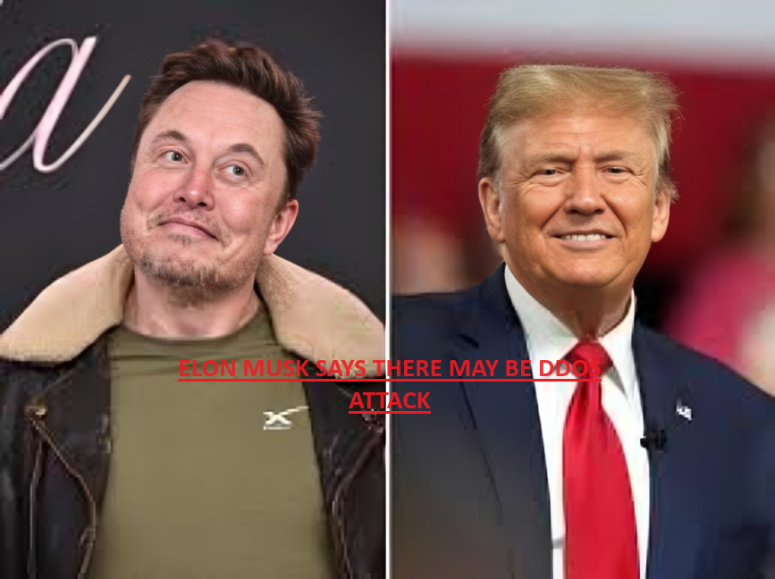 Elon Musk Flags Massive DDOS Attack Disrupting Trump Interview