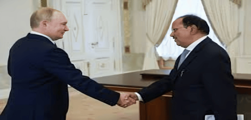 BRICS Meet: Ajit Doval Meets Vladimir Putin amid